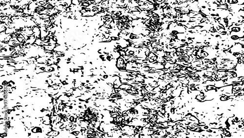 Abstract black and white grunge background for use in graphics