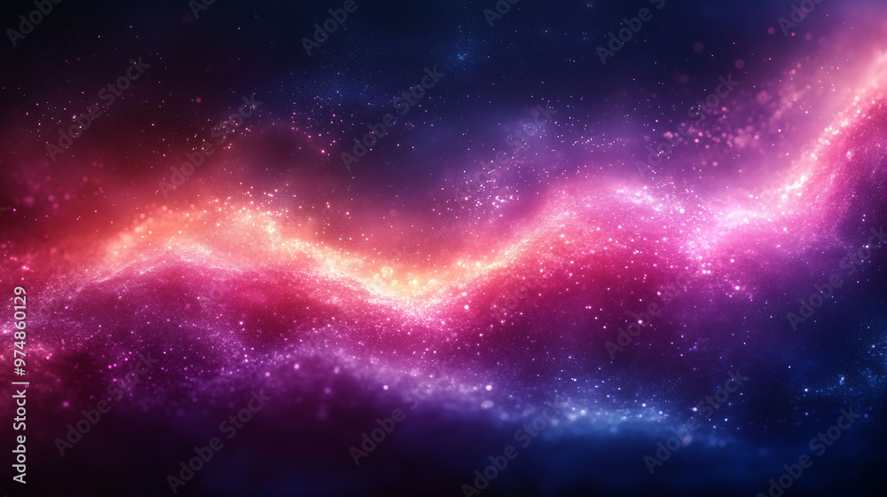 Fototapeta premium A dark, grainy, colorful gradient background with abstract design suitable for posters, banners, cards, wallpapers, and website headers.