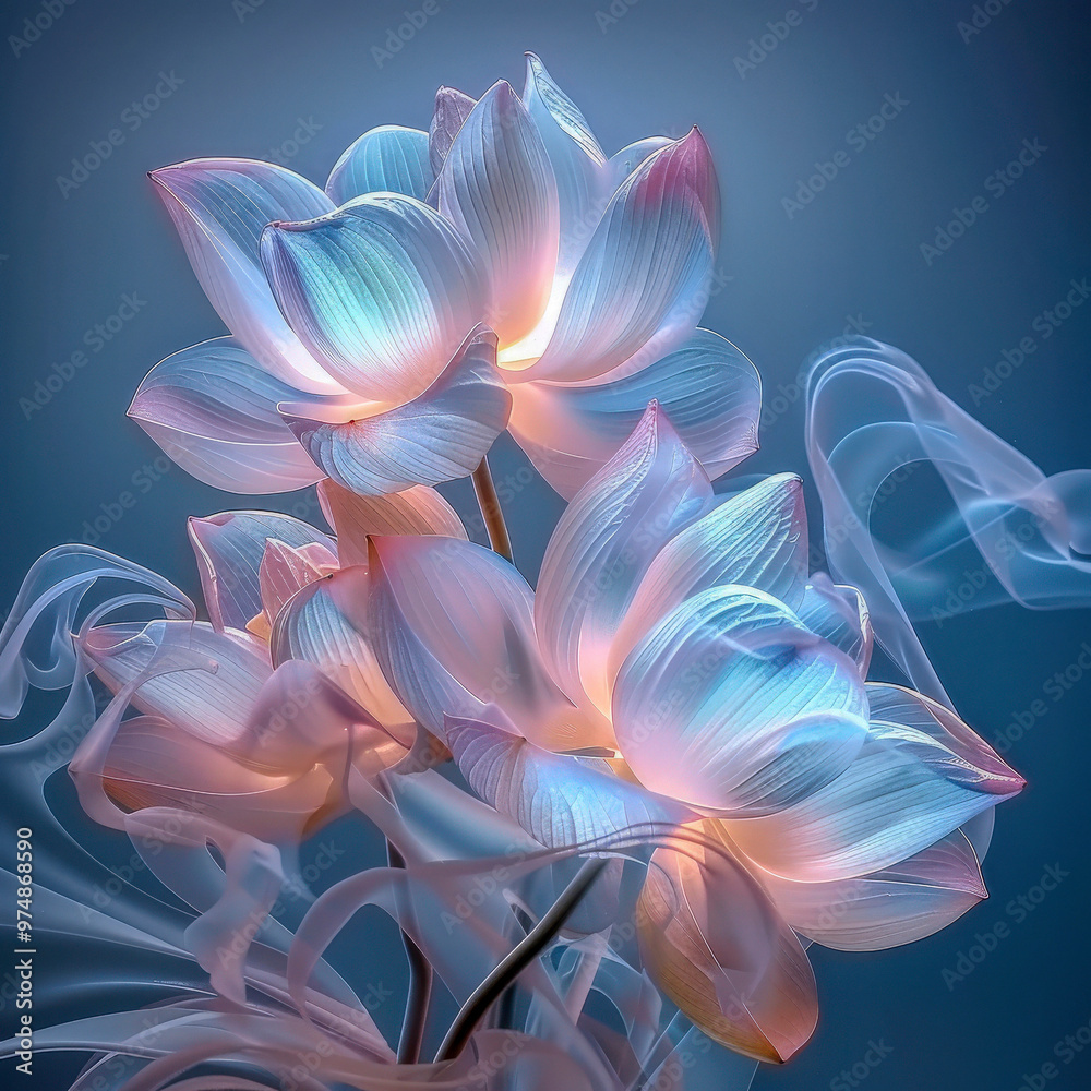Obraz premium Spring lotus flowers