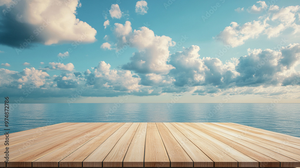 wooden podium against a vibrant summer background, perfect for product displays or presentations. The natural wood symbolizes stability and authenticity, while the sunny backdrop adds warmth and posit wooden podium against a vibrant summer background, perfect for product displays or presentations. The natural wood symbolizes stability and authenticity, while the sunny backdrop adds warmth and posit