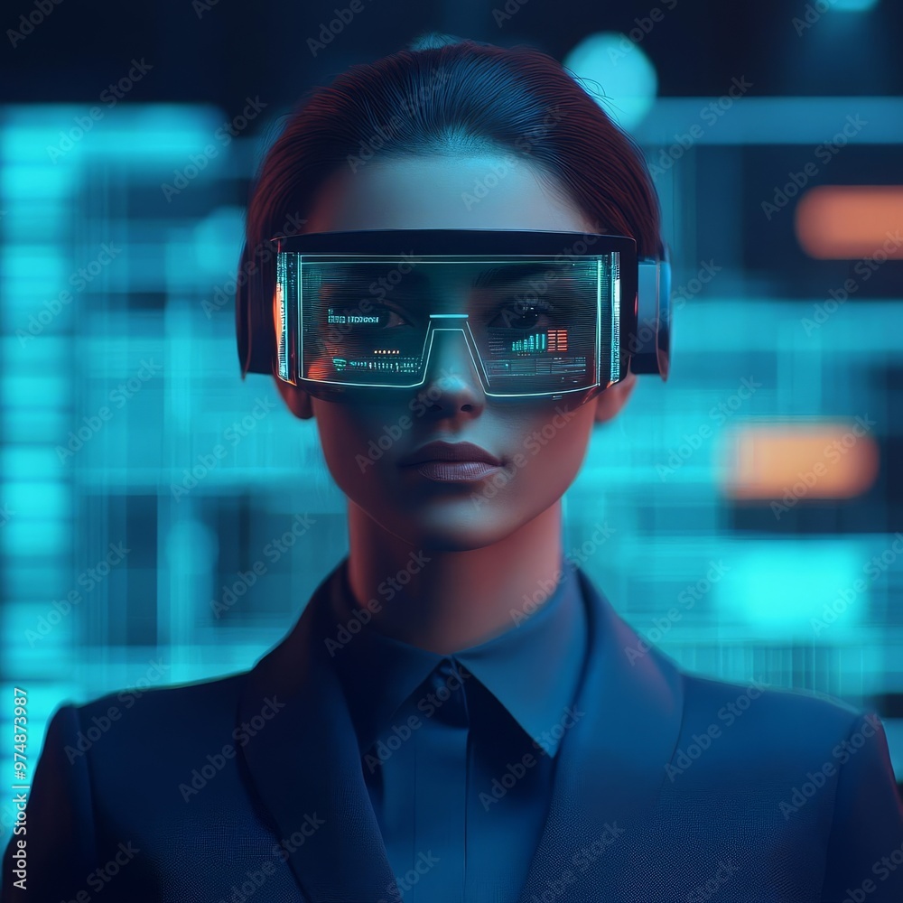 Holographic brand ambassador, futuristic marketing campaign, urban tech setting Holographic brand ambassador, futuristic marketing campaign, urban tech setting