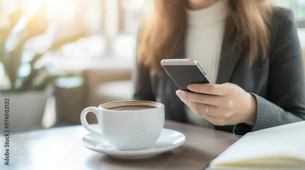 focused businesswoman takes notes while holding a tablet, reflecting productivity, organization, and multitasking. The image symbolizes diligence, professionalism, and technological integration focused businesswoman takes notes while holding a tablet, reflecting productivity, organization, and multitasking. The image symbolizes diligence, professionalism, and technological integration