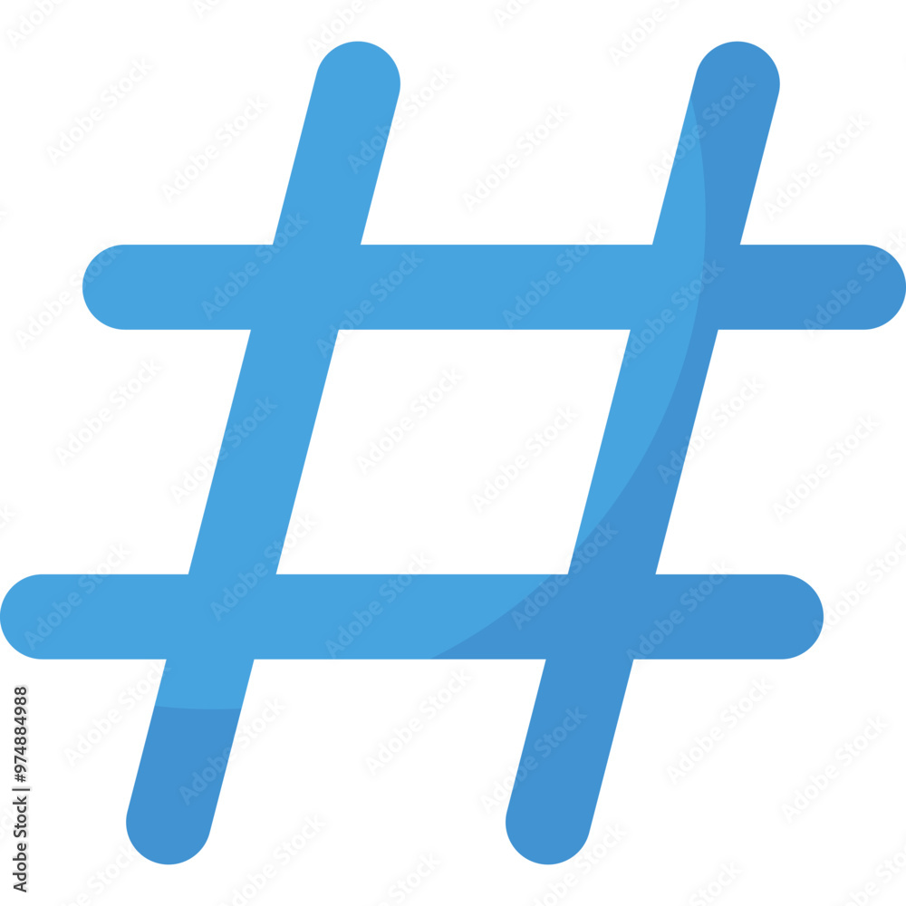 Obraz premium hashtag