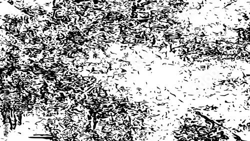 Abstract black and white grunge background for use in graphics