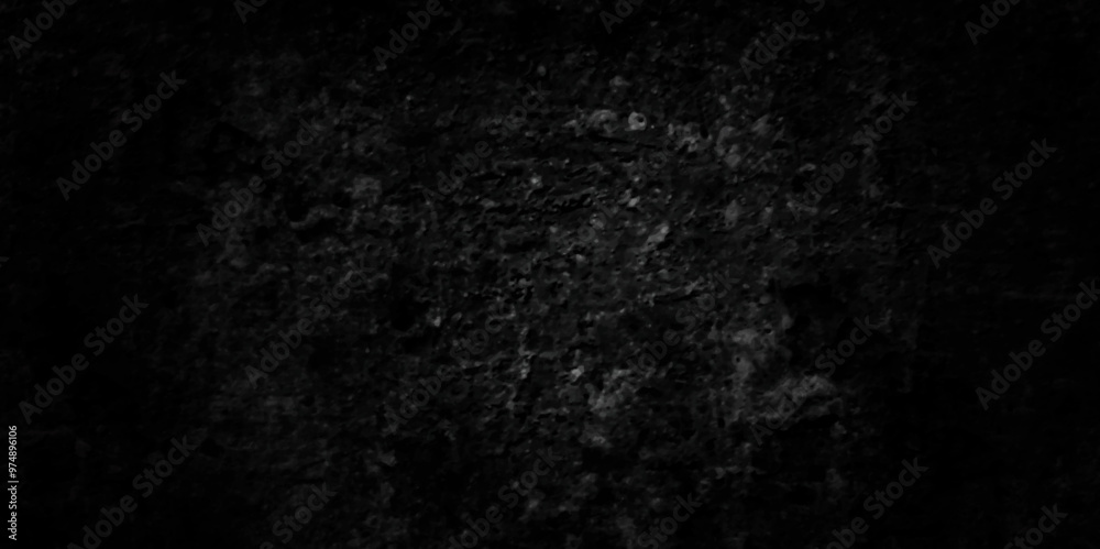 Naklejka premium Abstract grunge background dark black chalk board and black board texture. abstract black background backdrop studio, cement concrete wall texture. marble texture background. black paper texture.