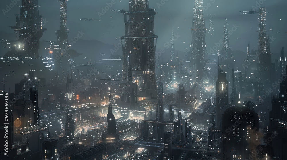 Futuristic Cityscape Futuristic Cityscape