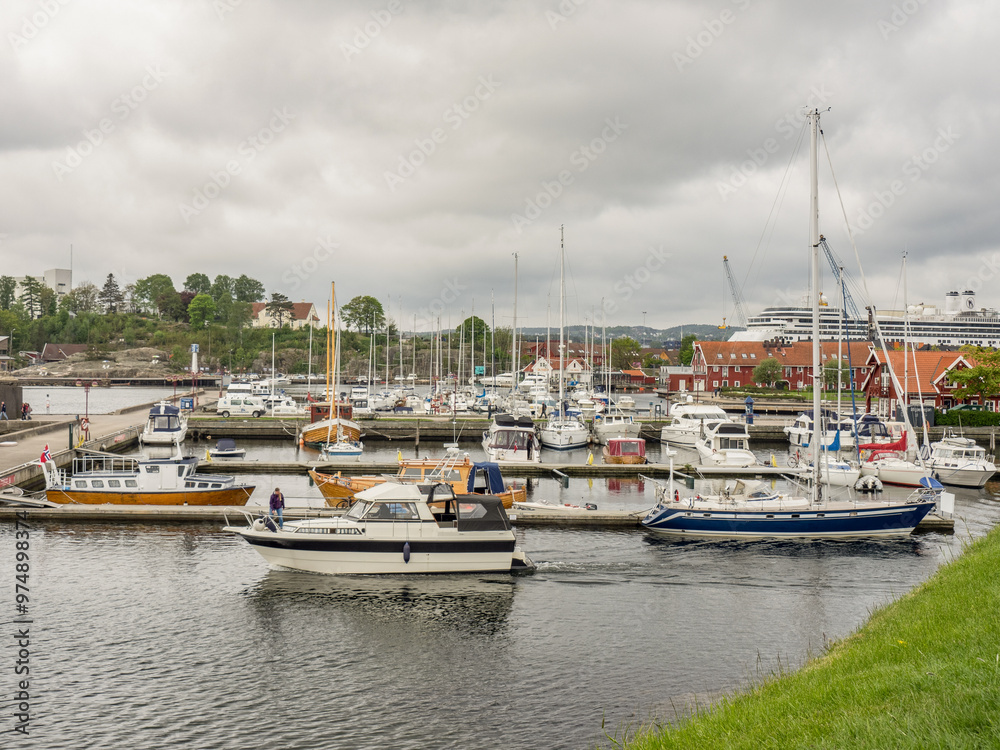 Fototapeta premium kristiansand in norwegen
