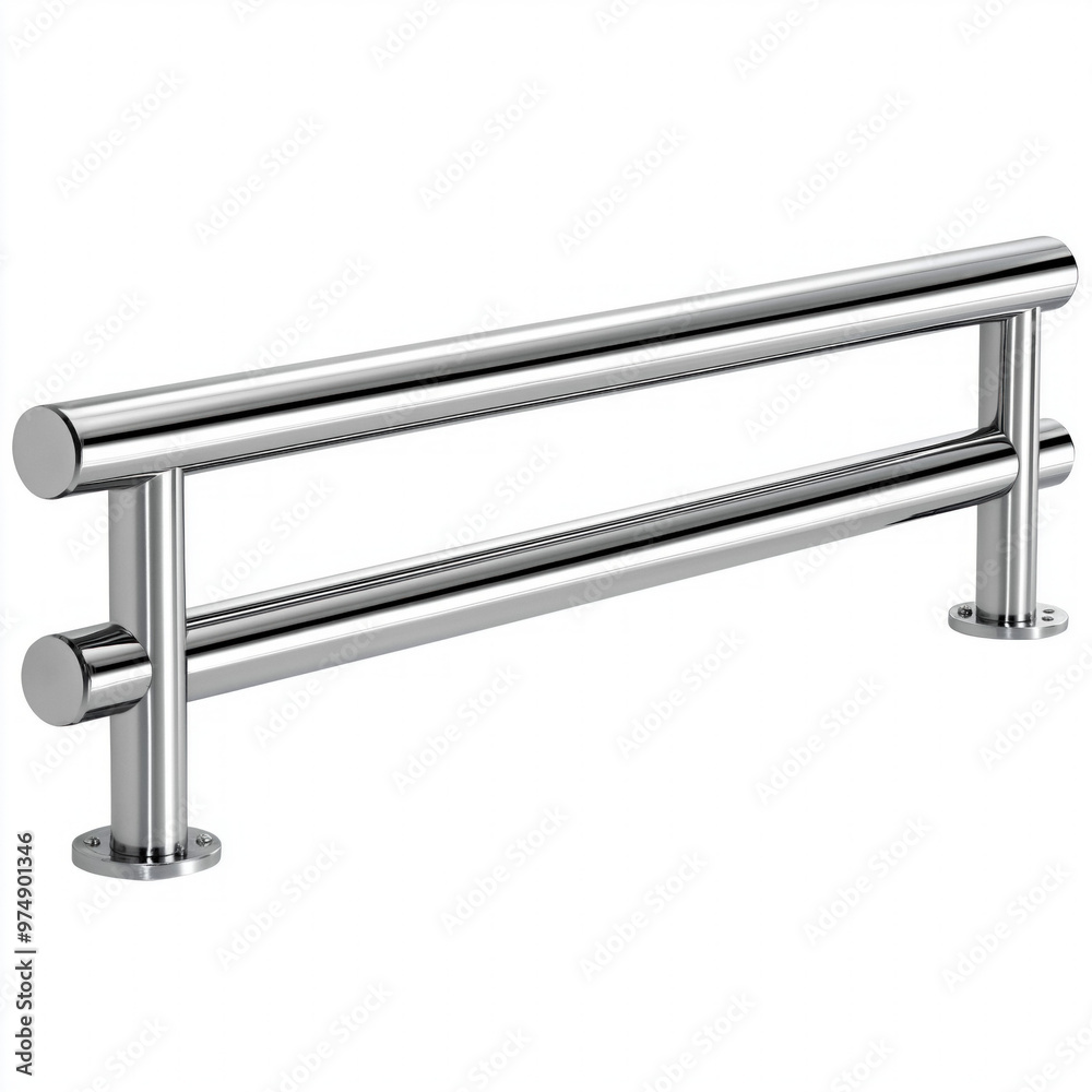 Hand Rail Isolated Hand Rail Isolated