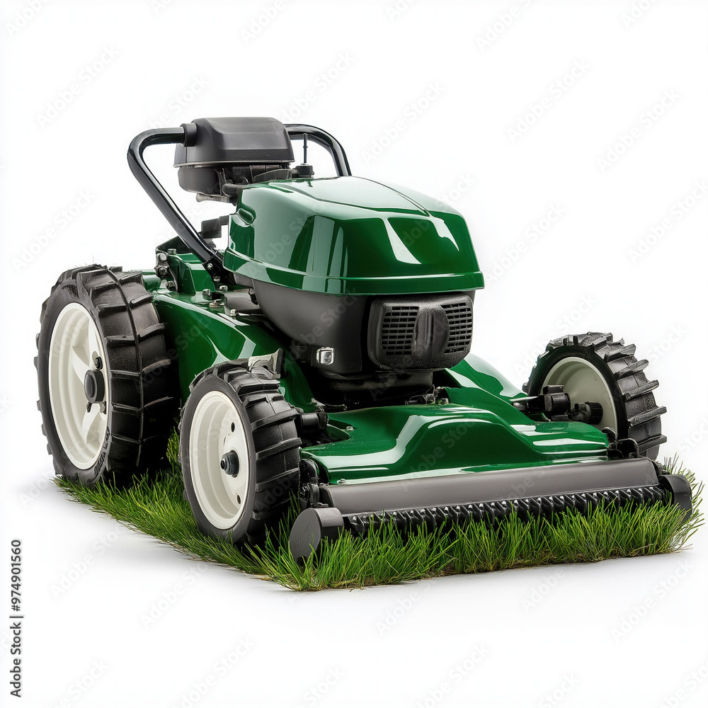 Fototapeta premium Lawnmower Isolated
