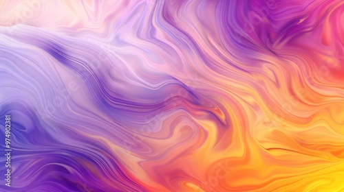 Abstract Swirling Liquid Background