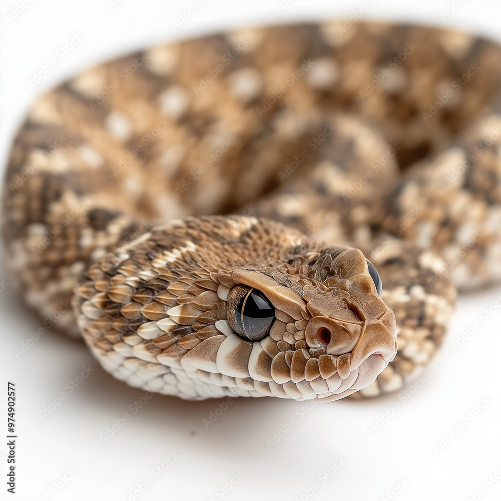 Fototapeta premium Rattlesnake Isolated