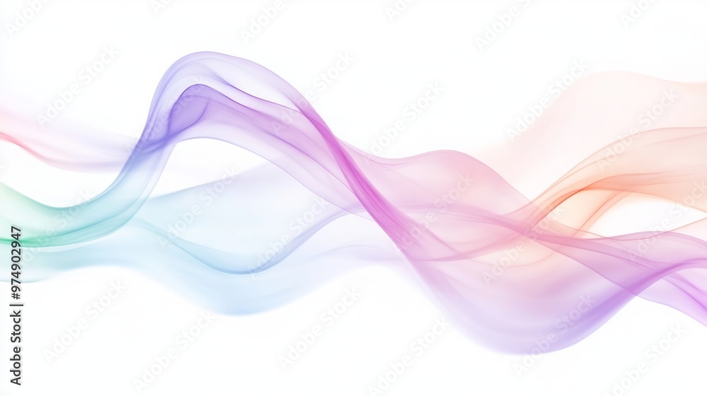 Elegant Pastel Color Fluid Wave on a Clean White Background, Creating a Soft and Abstract Design. Ideal for Art, Design, and Creative Content with a Modern Touch and Gentle Color Palette. Elegant Pastel Color Fluid Wave on a Clean White Background, Creating a Soft and Abstract Design. Ideal for Art, Design, and Creative Content with a Modern Touch and Gentle Color Palette.