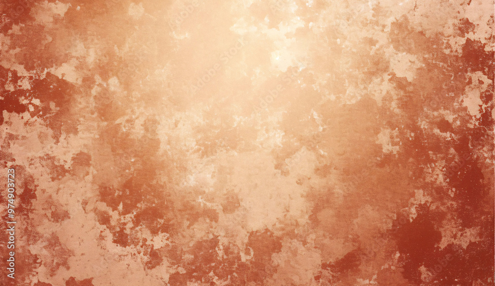 Fototapeta premium Grunge texture with rusty stains and a transparent center creates a weathered, vintage effect
