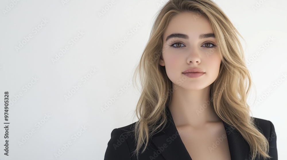 A visionary businesswoman, her calm demeanor showcasing the clarity and confidence necessary for driving innovation and success in today's business environment. A visionary businesswoman, her calm demeanor showcasing the clarity and confidence necessary for driving innovation and success in today's business environment.