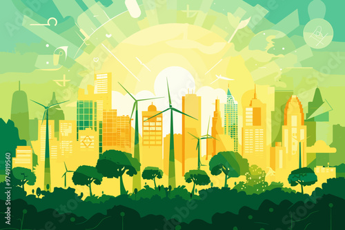 Renewable Energy Integration and Sustainable Power Consumption for Clean Cities