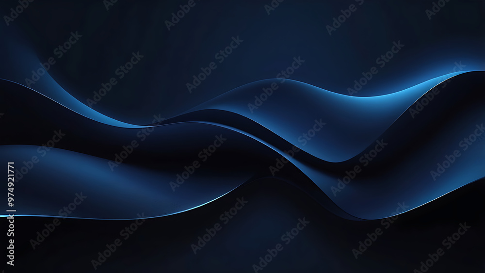 Modern smooth abstract dark blue with noise for modern background design. Modern smooth abstract dark blue with noise for modern background design.