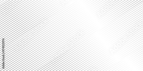 Modern seamless diagonal lines, oblique, monochrome stripe lines pattern design. Vector thin abstract geometric stripe diagonal gradient technology parallel web line creative diamond.