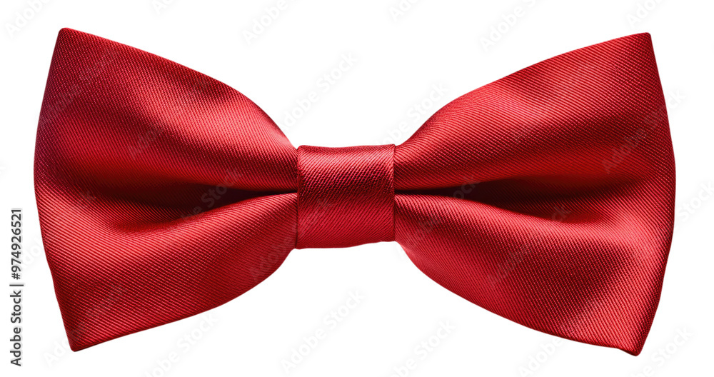 Red Bow Tie Isolated on Transparent Background Red Bow Tie Isolated on Transparent Background