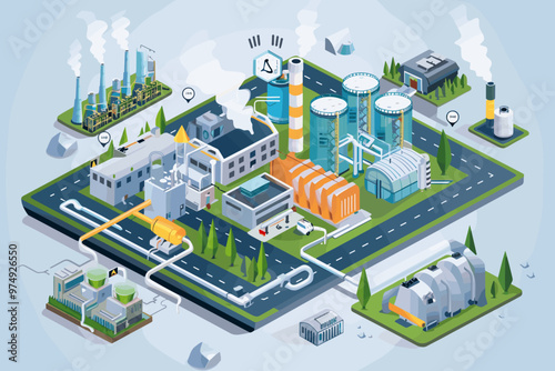 Sustainable hydrogen e-fuel production process diagram for green transportation and industry