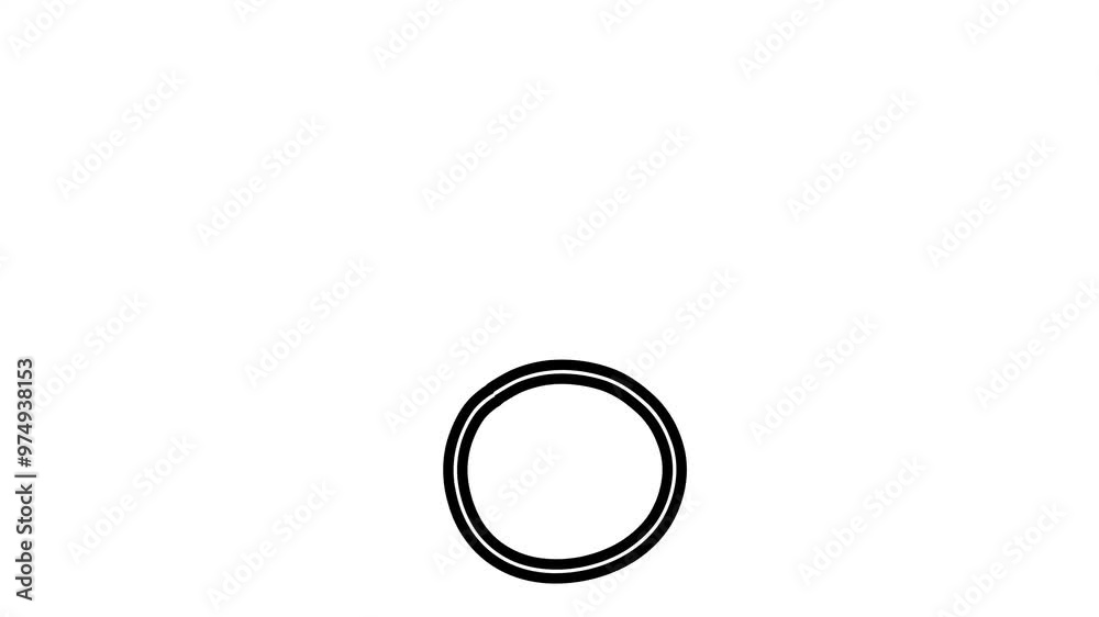 bouncing ball animation on white background bouncing ball animation on white background