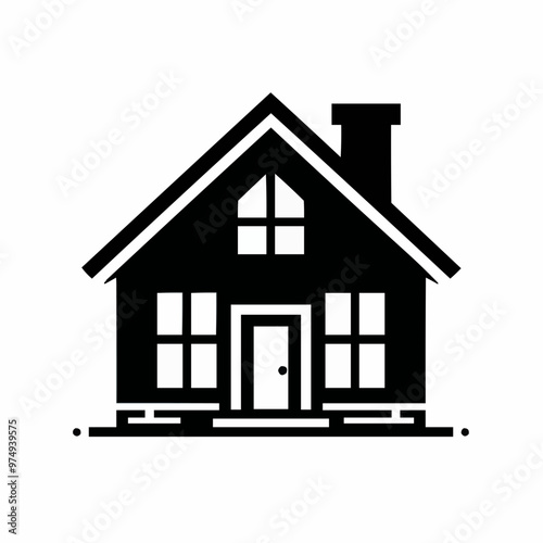 Minimalist House Silhouette