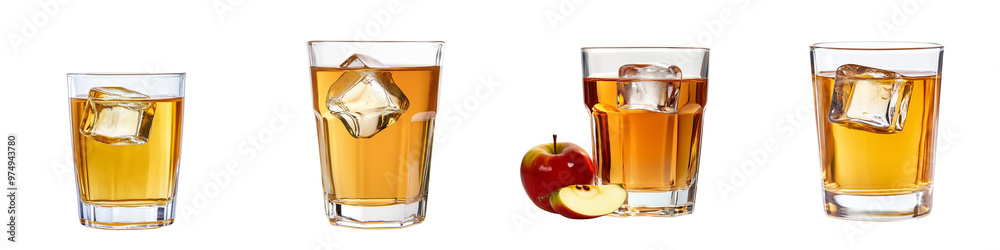 set of An apple juice glass with ice cubes, apple juice glass, apple juice ice cubes juice glass, ice cubes, ice cubes in glass, apple juice glass, on a transparent backgrounds set of An apple juice glass with ice cubes, apple juice glass, apple juice ice cubes juice glass, ice cubes, ice cubes in glass, apple juice glass, on a transparent backgrounds