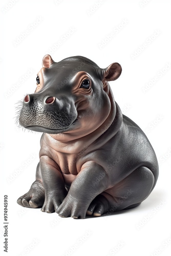 Cute Baby Hippo Cute Baby Hippo