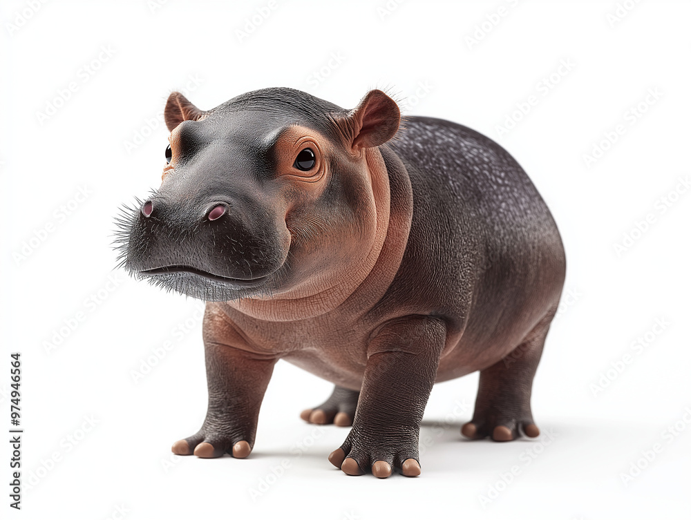 Cute Baby Hippo Cute Baby Hippo