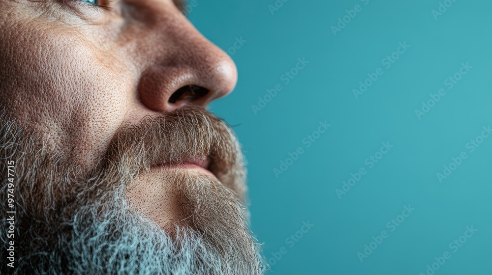 A photograph features a blurred section on the left side and a clear light blue background on the right side. The image contrasts the blurred and sharp areas creating an abstract feel. A photograph features a blurred section on the left side and a clear light blue background on the right side. The image contrasts the blurred and sharp areas creating an abstract feel.