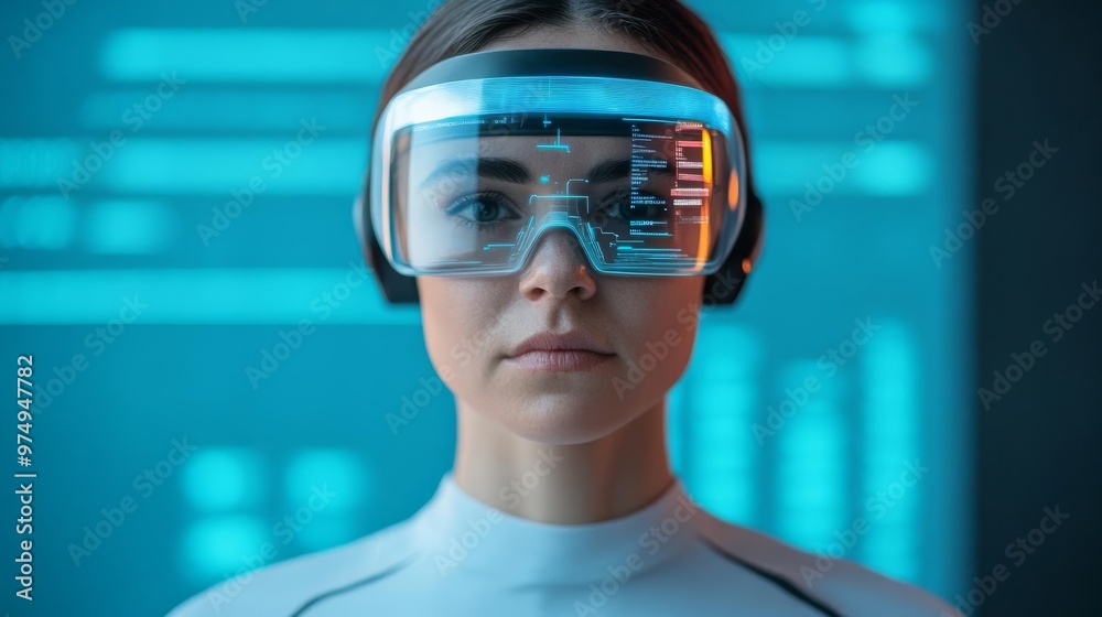 Holographic AI assistant displaying exercise routines for fitness enthusiasts, holographic AI assistant, exercise guidance