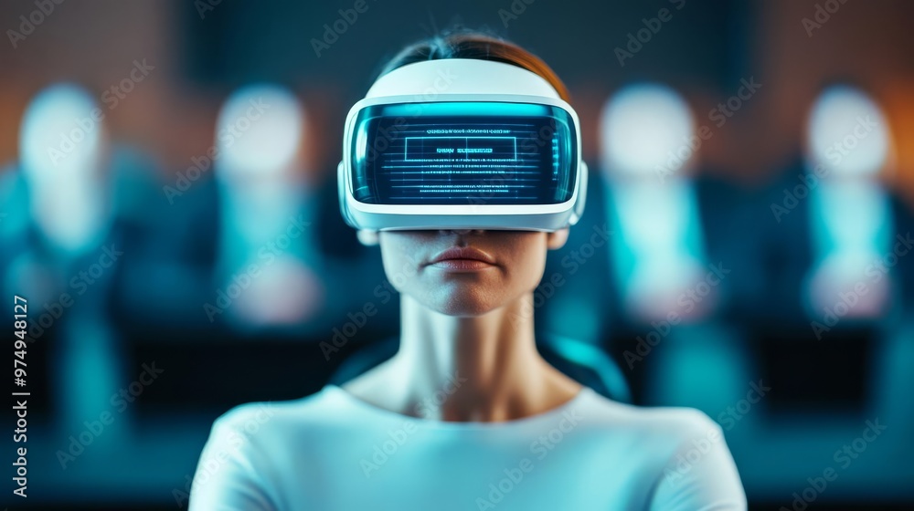 Holographic AI assistant assisting in a virtual courtroom simulation, holographic AI assistant, legal education Holographic AI assistant assisting in a virtual courtroom simulation, holographic AI assistant, legal education