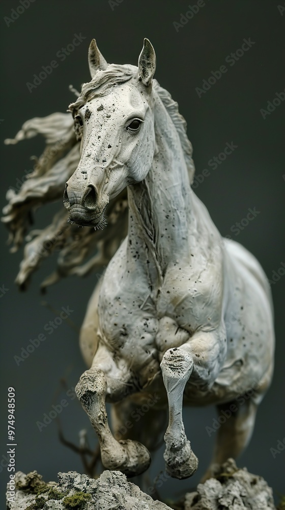 White Horse Sculpture: A Masterpiece of Animal Art