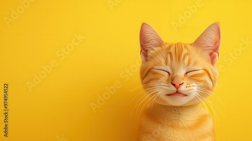 Winking cat emoji, mischievous expression, cartoon style, 3D illustration