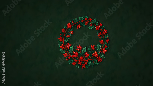 Chistmas concept, christmas, celebration, decoration, background, tree, winter, gold, new, red, season, no people, year, gift, holiday, festive, horizontal, merry, ornament, photography, copy space, 