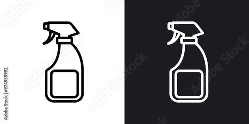 Cleaning spray icon