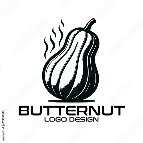 Butternut Vector Logo Design photo