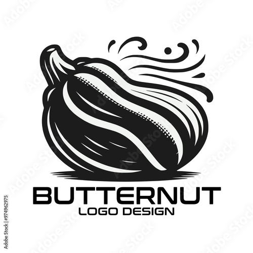 Butternut Vector Logo Design photo