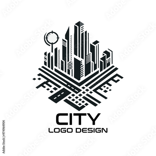 City Vector Logo Design photo