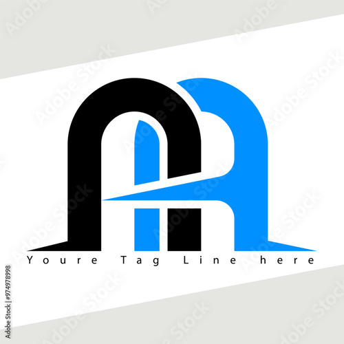AA Logo | AA Vector logo | AA black template	