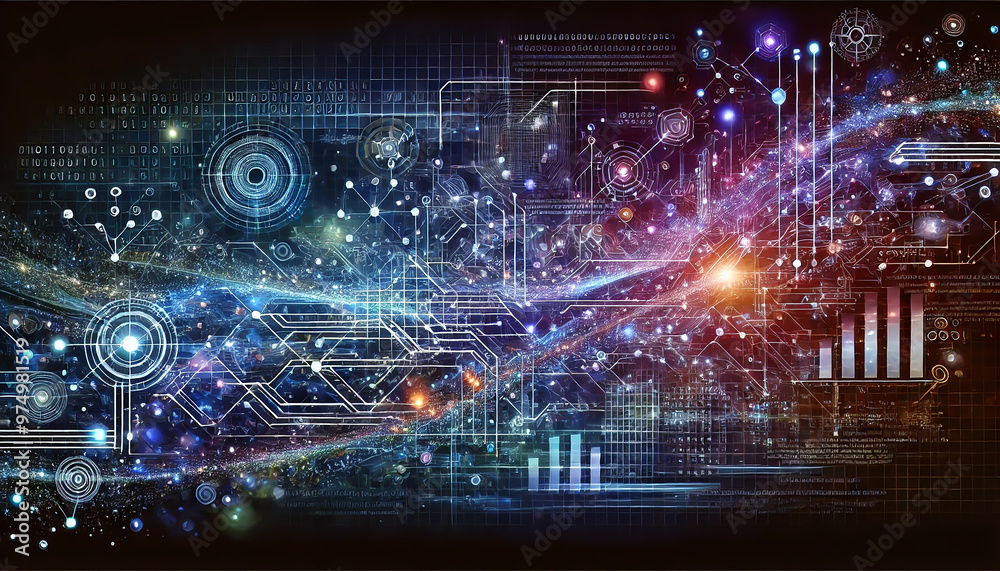 digital background universe digital background universe
