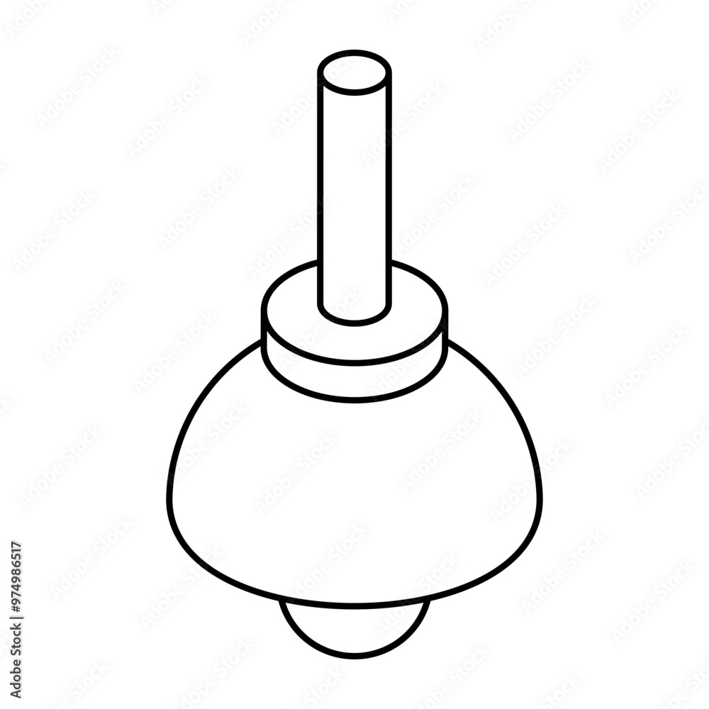 Premium design icon of ceiling light