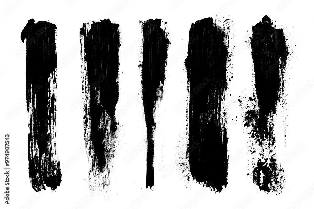 An abstract image with black brush strokes on a white background, capturing the essence of artistic freedom and expressive creativity. An abstract image with black brush strokes on a white background, capturing the essence of artistic freedom and expressive creativity.