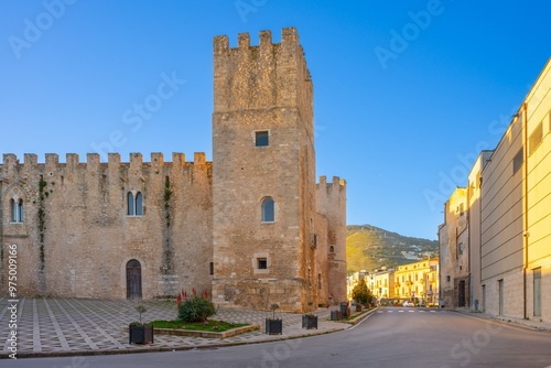 Alcamo Castle, Castle of the Counts of Modica, Alcamo, Trapani, Sicily, Italy