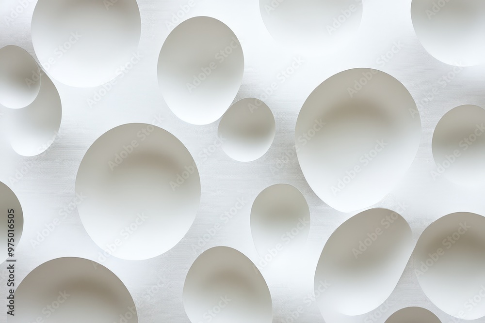 3D animation - Fluid abstract white spheres that float and blend with looping animated motion. Beautiful simple AI generated image 3D animation - Fluid abstract white spheres that float and blend with looping animated motion. Beautiful simple AI generated image