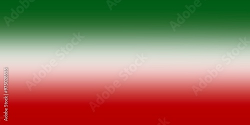 Green white and red gradient background