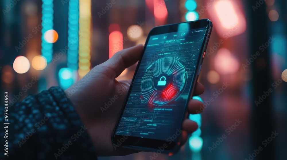 Cyber Security Login Concept. AI generated illustration Cyber Security Login Concept. AI generated illustration