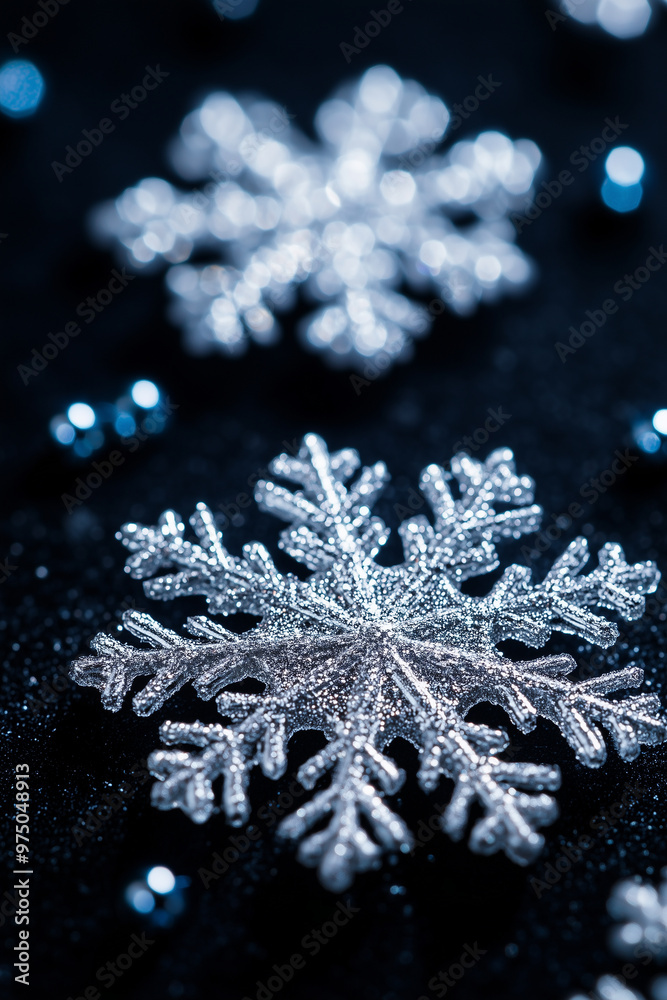 Winter themed background with copy space Winter themed background with copy space