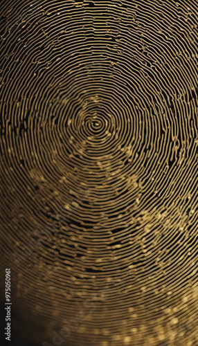 Luxury abstract gold and black circle background geometric vertical