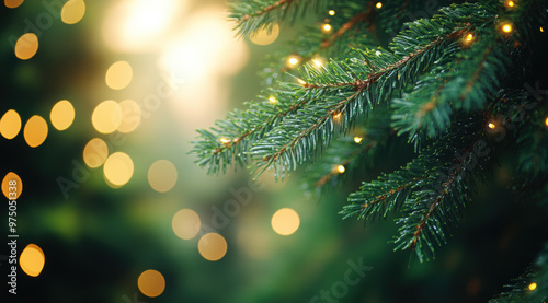 Christmas tree background 