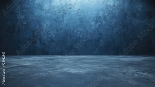 Wallpaper Mural Empty Studio Background. AI generated illustration Torontodigital.ca